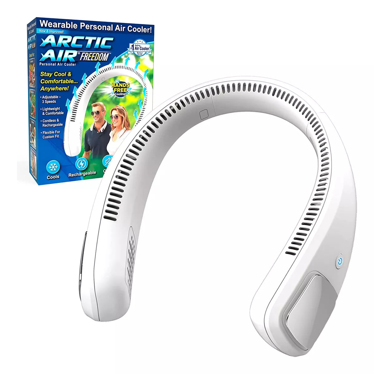 Ventilador De Cuello Arctic Air, 3 Veloc